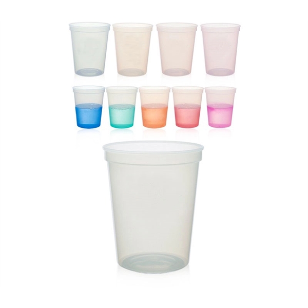 16 oz. Mood color changing plastic cup plus free 1 color... from ASI 37218 Athena Promo (tm)