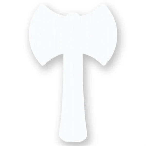 Hatchet rally sign imprinted on 4mm all weather plastic.... from ASI 93520 Ventura Inc