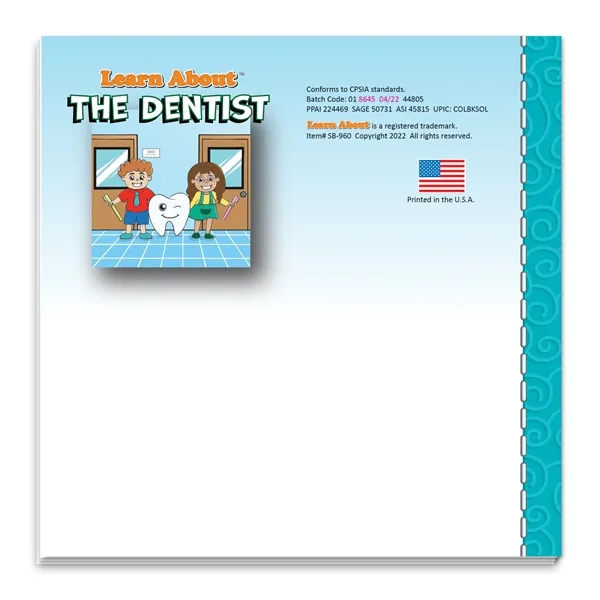 Learn About Series of Storybooks - The Dentist... from ASI 45815 Coloring Book Solutions / Coloring Book Solutions™