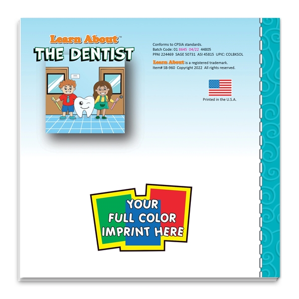 Learn About Series of Storybooks - The Dentist... from ASI 45815 Coloring Book Solutions / Coloring Book Solutions™