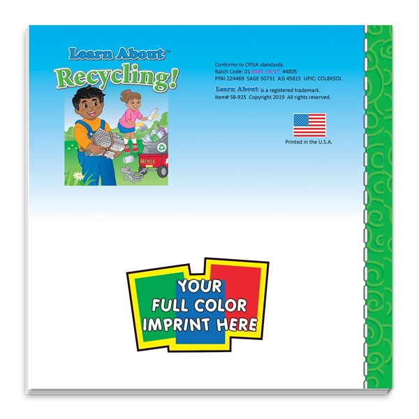 Learn About Series of Storybooks - Recycling.... from ASI 45815 Coloring Book Solutions / Coloring Book Solutions™