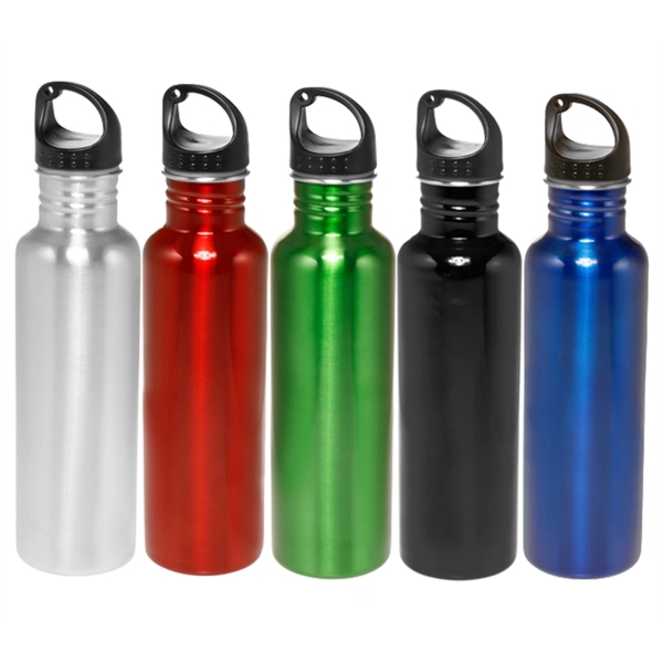 Sports stainless steel water bottle with 26 oz. capacity plus 1... from ASI 37218 Athena Promo (tm)