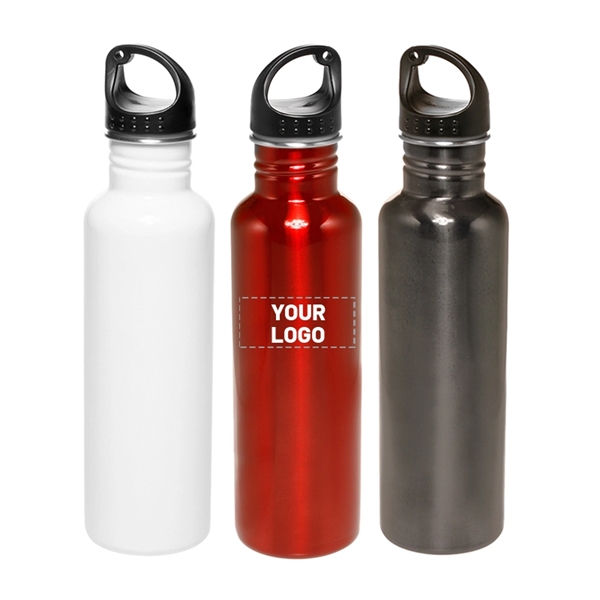 Sports stainless steel water bottle with 26 oz. capacity plus 1... from ASI 37218 Athena Promo (tm)