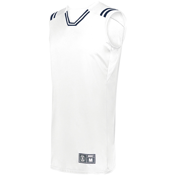 The Retro Basketball Jersey combines a vintage look with modern fabric... from ASI 37461 Augusta Sportswear / Holloway Sportswear
