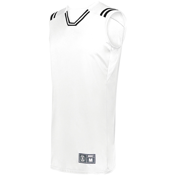 The Retro Basketball Jersey combines a vintage look with modern fabric... from ASI 37461 Augusta Sportswear / Holloway Sportswear