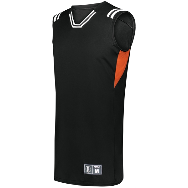 The Retro Basketball Jersey combines a vintage look with modern fabric... from ASI 37461 Augusta Sportswear / Holloway Sportswear