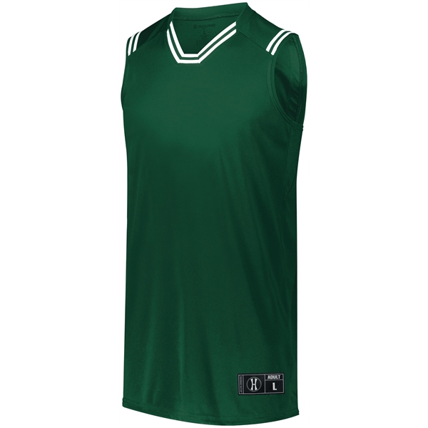 The Retro Basketball Jersey combines a vintage look with modern fabric... from ASI 37461 Augusta Sportswear / Holloway Sportswear