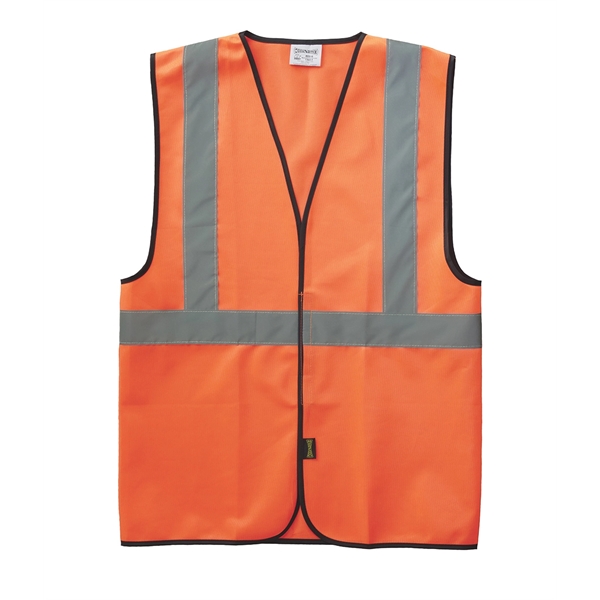 Occunomix Value Solid Standard Vest. 100% ANSI Class 2 Polyester Tricot.... from ASI 89380 Staton Corporate and Casual