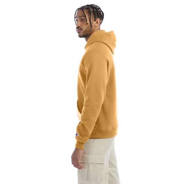 Moisture-wicking pullover hoodie with two-ply hood, dyed-to-match drawcord, and front pouch... from ASI 34063 alphabroder