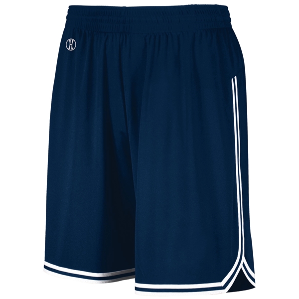 Retro Basketball Shorts with Dry-Excel™ 100% polyester wicking smooth knit... from ASI 37461 Augusta Sportswear / Holloway Sportswear