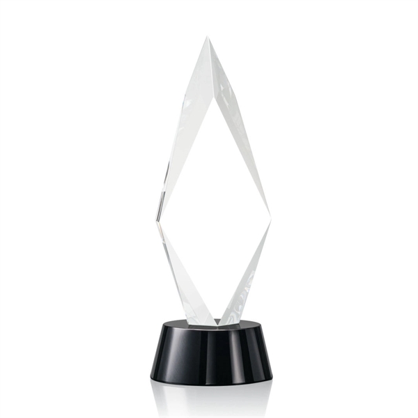 Breathtakingly beveled, this arrowhead-shaped award is mounted on a stunning round... from ASI 84592 St Regis Group / St Regis