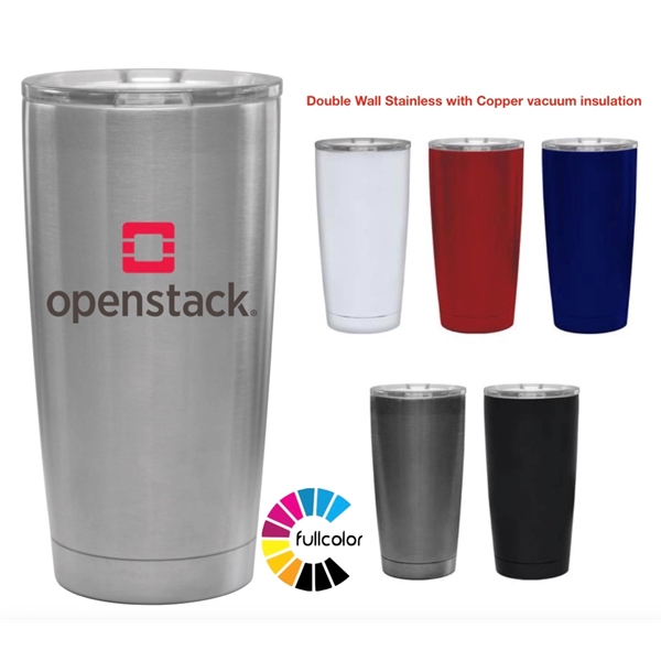 Stainless and Copper Interior Tumbler... from ASI 89971 Stuff A Mug