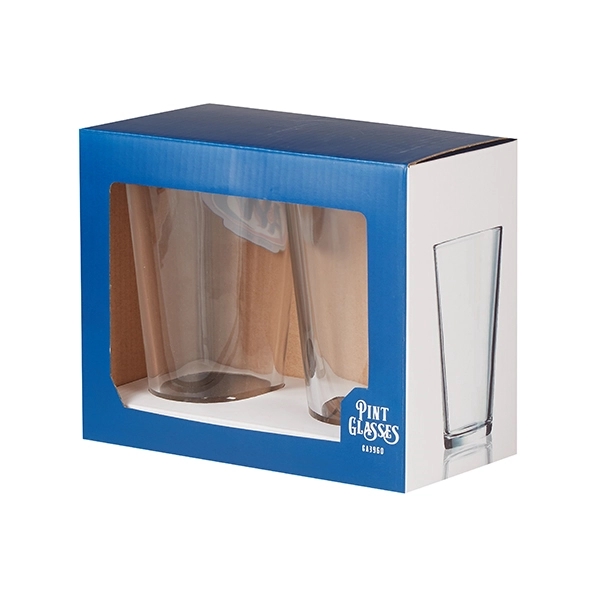 Set of two classic 16 ounce pint glasses in box.... from ASI 57800 Gordon Sinclair / Gordon Sinclair®