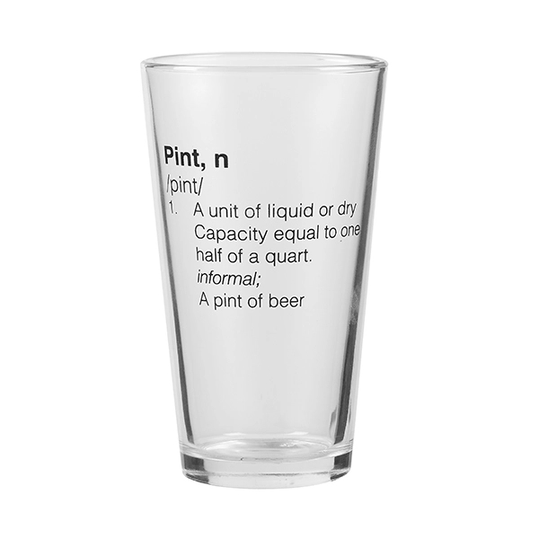 Set of two classic 16 ounce pint glasses in box.... from ASI 57800 Gordon Sinclair / Gordon Sinclair®
