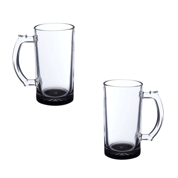 Beer glass mug, 16 oz. plus 1 color silkscreen imprint on... from ASI 37218 Athena Promo (tm)