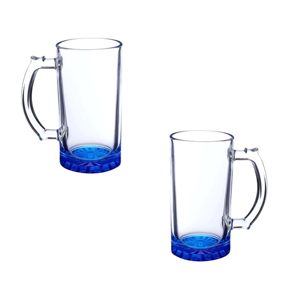 Beer glass mug, 16 oz. plus 1 color silkscreen imprint on... from ASI 37218 Athena Promo (tm)