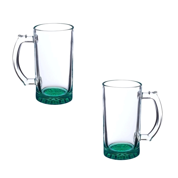 Beer glass mug, 16 oz. plus 1 color silkscreen imprint on... from ASI 37218 Athena Promo (tm)