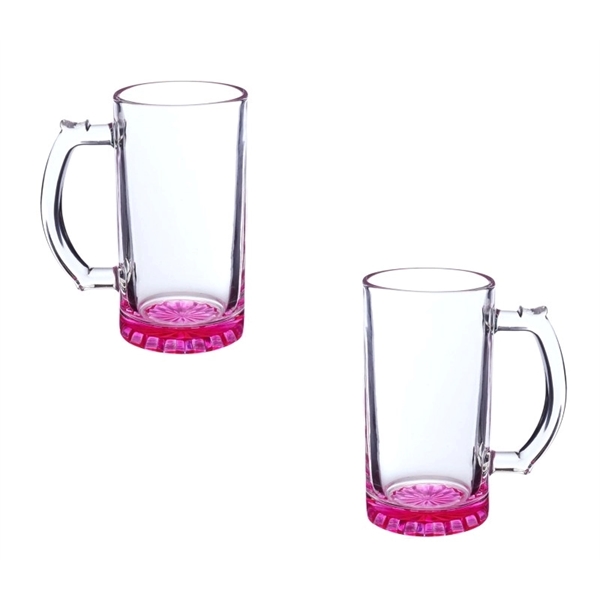 Beer glass mug, 16 oz. plus 1 color silkscreen imprint on... from ASI 37218 Athena Promo (tm)