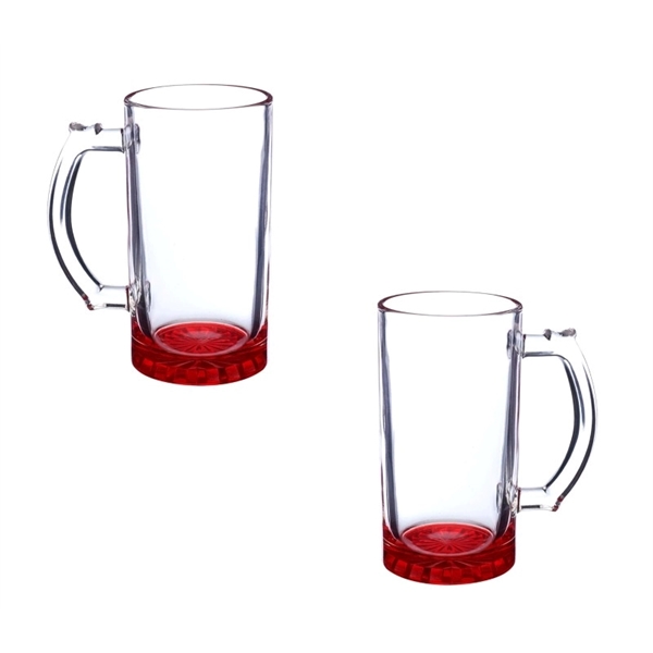 Beer glass mug, 16 oz. plus 1 color silkscreen imprint on... from ASI 37218 Athena Promo (tm)
