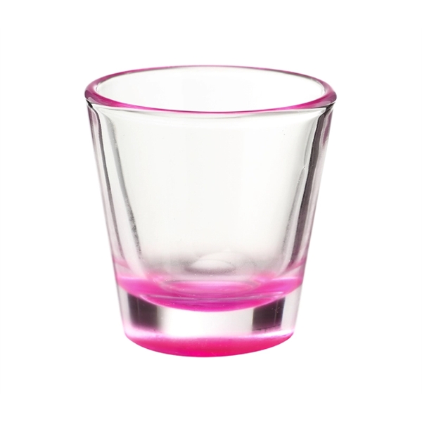 Clear shot glass with 1.75 oz. capacity plus free 1 color... from ASI 37218 Athena Promo (tm)