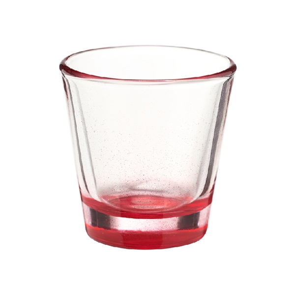 Clear shot glass with 1.75 oz. capacity plus free 1 color... from ASI 37218 Athena Promo (tm)