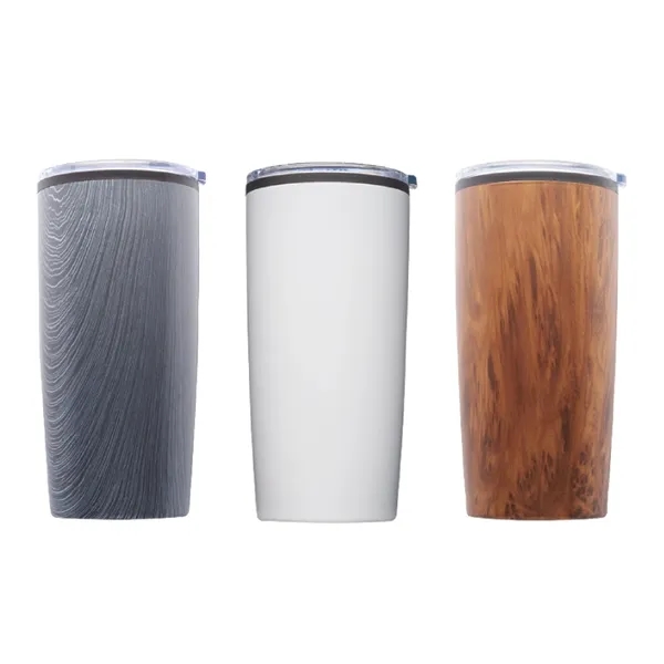 Hybrid stainless steel plastic tumbler with 20 oz. capacity plus free... from ASI 37218 Athena Promo (tm)