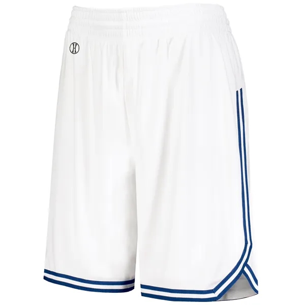The Ladies Retro Basketball Shorts a vintage look with modern fabric... from ASI 37461 Augusta Sportswear / Holloway Sportswear