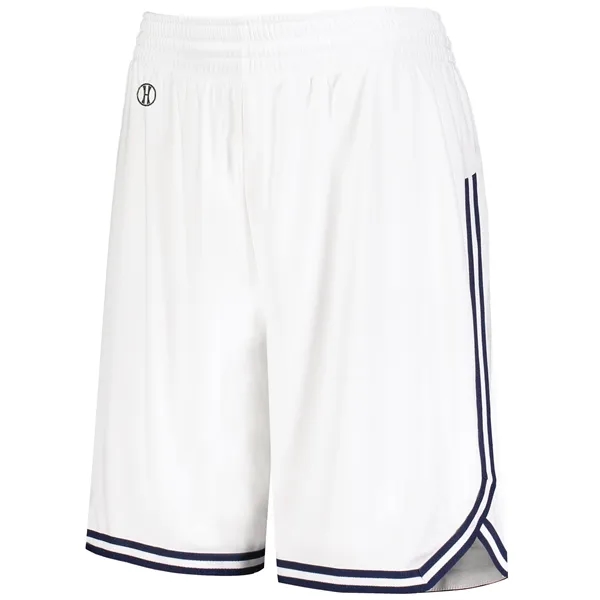 The Ladies Retro Basketball Shorts a vintage look with modern fabric... from ASI 37461 Augusta Sportswear / Holloway Sportswear