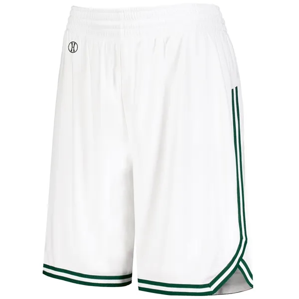 The Ladies Retro Basketball Shorts a vintage look with modern fabric... from ASI 37461 Augusta Sportswear / Holloway Sportswear