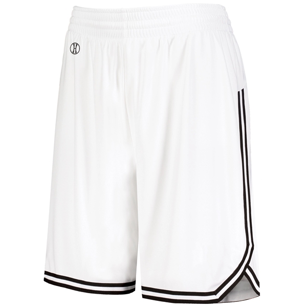 The Ladies Retro Basketball Shorts a vintage look with modern fabric... from ASI 37461 Augusta Sportswear / Holloway Sportswear