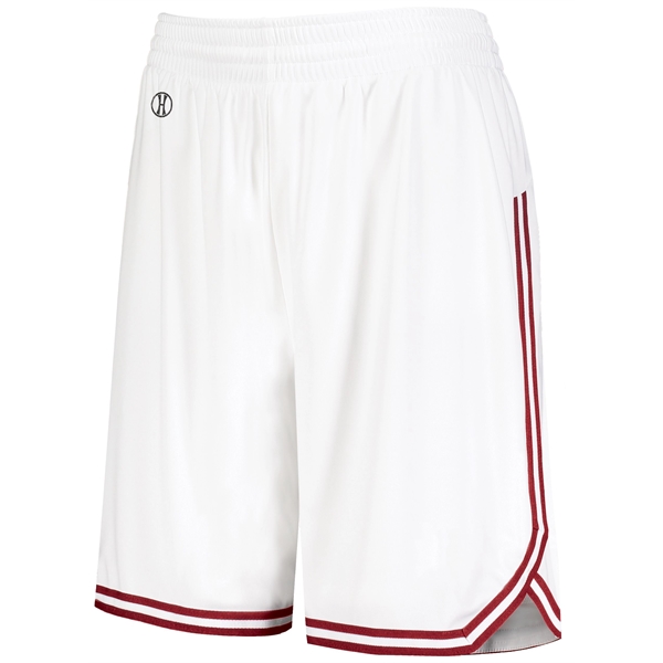 The Ladies Retro Basketball Shorts a vintage look with modern fabric... from ASI 37461 Augusta Sportswear / Holloway Sportswear