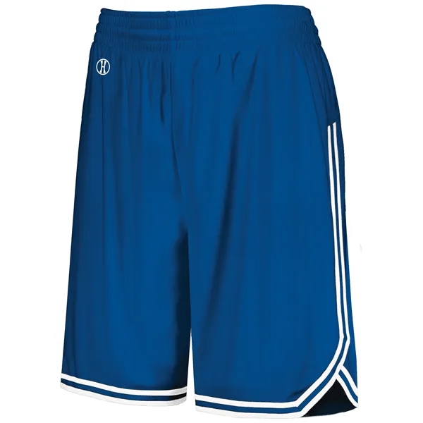 The Ladies Retro Basketball Shorts a vintage look with modern fabric... from ASI 37461 Augusta Sportswear / Holloway Sportswear