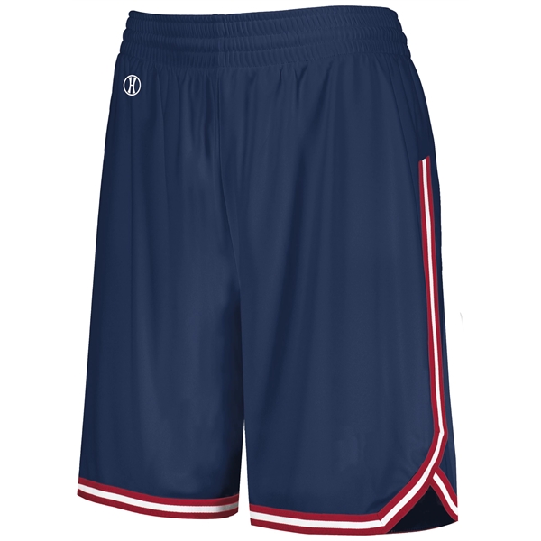 The Ladies Retro Basketball Shorts a vintage look with modern fabric... from ASI 37461 Augusta Sportswear / Holloway Sportswear