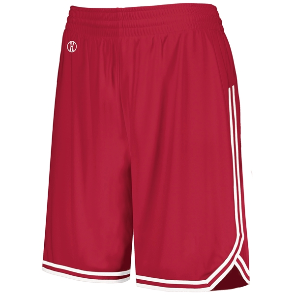 The Ladies Retro Basketball Shorts a vintage look with modern fabric... from ASI 37461 Augusta Sportswear / Holloway Sportswear