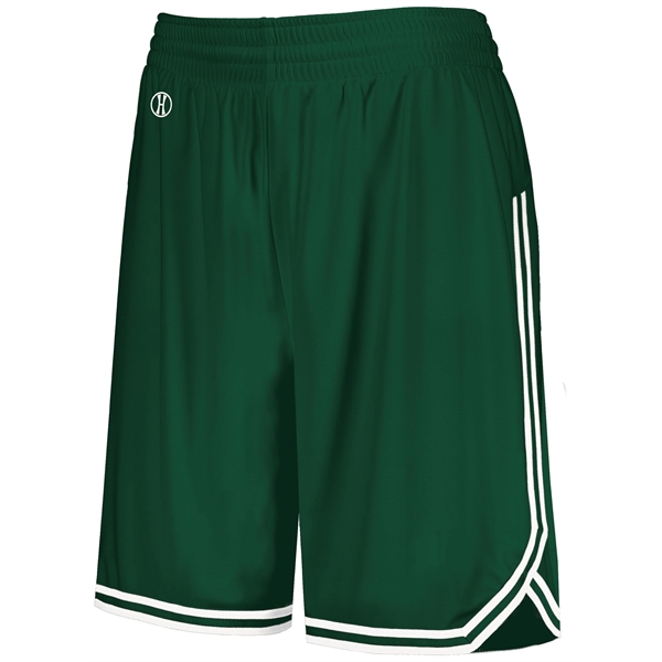 The Ladies Retro Basketball Shorts a vintage look with modern fabric... from ASI 37461 Augusta Sportswear / Holloway Sportswear