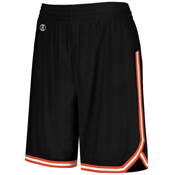 The Ladies Retro Basketball Shorts a vintage look with modern fabric... from ASI 37461 Augusta Sportswear / Holloway Sportswear