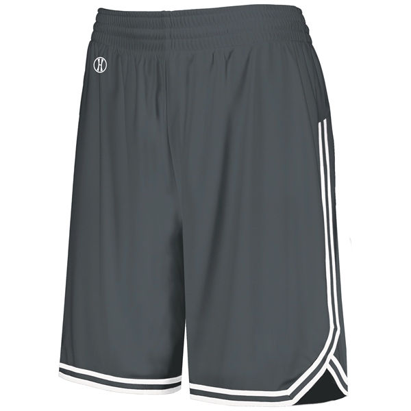 The Ladies Retro Basketball Shorts a vintage look with modern fabric... from ASI 37461 Augusta Sportswear / Holloway Sportswear