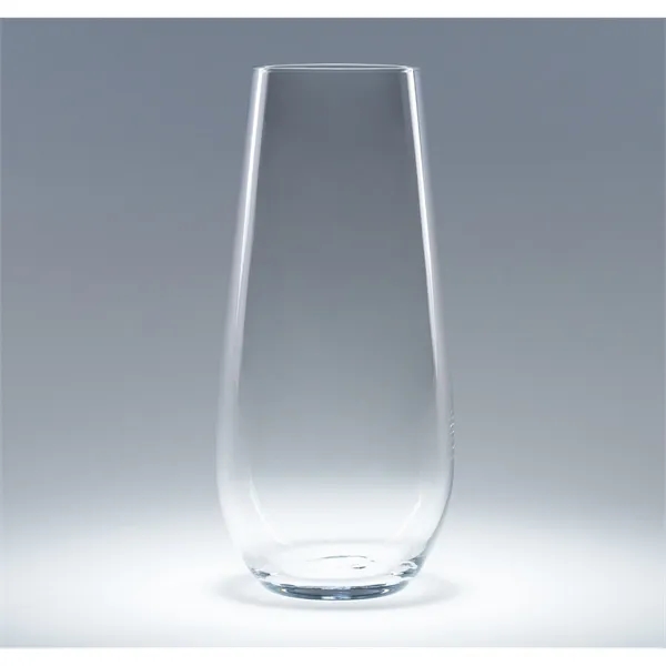 7.75 oz Elite Stemless Flute made of machine-blown glass.... from ASI 62985 J. Charles