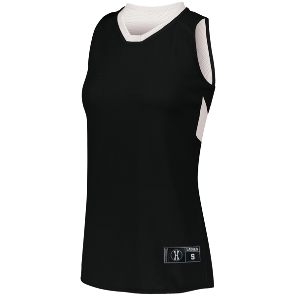 The Ladies Retro Basketball Jersey combines a vintage look with modern... from ASI 37461 Augusta Sportswear / Holloway Sportswear