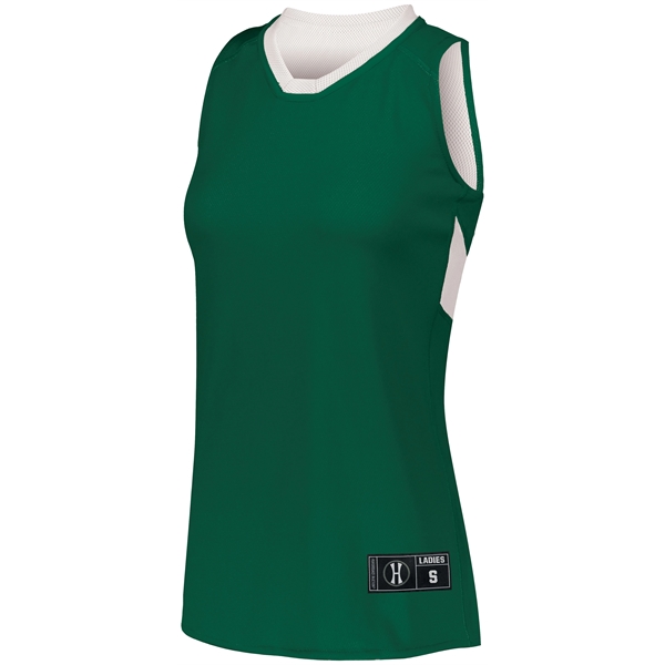 The Ladies Retro Basketball Jersey combines a vintage look with modern... from ASI 37461 Augusta Sportswear / Holloway Sportswear