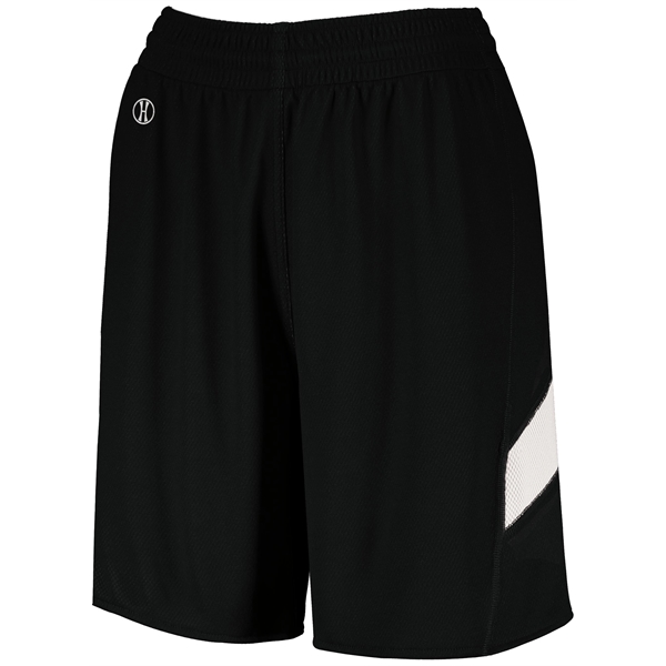 The Ladies Dual-Side Single Ply Reversible Shorts feature 1 piece of... from ASI 37461 Augusta Sportswear / Holloway Sportswear