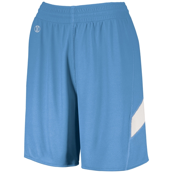 The Ladies Dual-Side Single Ply Reversible Shorts feature 1 piece of... from ASI 37461 Augusta Sportswear / Holloway Sportswear