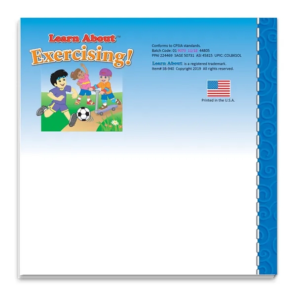 Learn About Series of Storybooks - Exercising.... from ASI 45815 Coloring Book Solutions / Coloring Book Solutions™