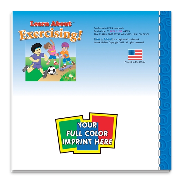 Learn About Series of Storybooks - Exercising.... from ASI 45815 Coloring Book Solutions / Coloring Book Solutions™