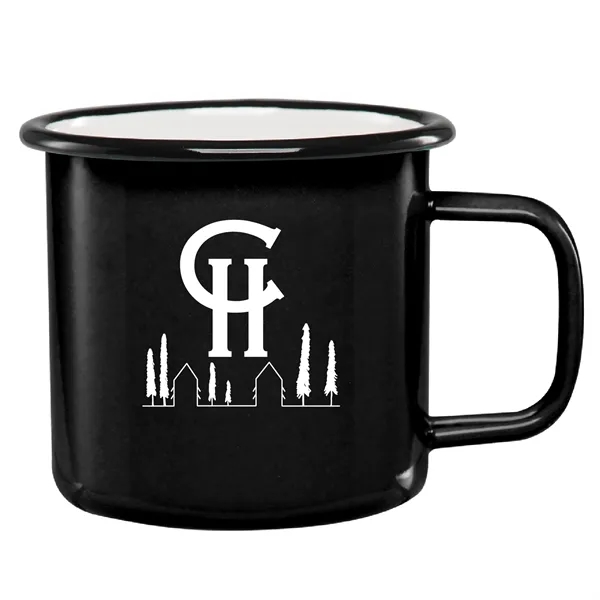 16 ounce Metal Enamel Camper Mug... from ASI 74245 Nordic Co Inc