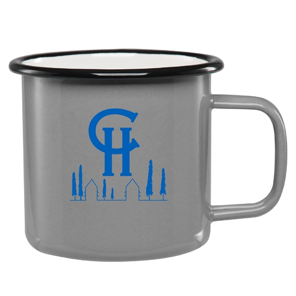 16 ounce Metal Enamel Camper Mug... from ASI 74245 Nordic Co Inc