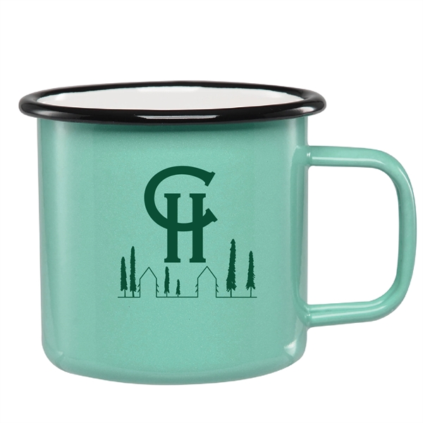 16 ounce Metal Enamel Camper Mug... from ASI 74245 Nordic Co Inc