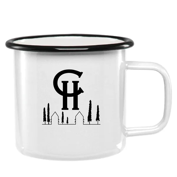 16 ounce Metal Enamel Camper Mug... from ASI 74245 Nordic Co Inc