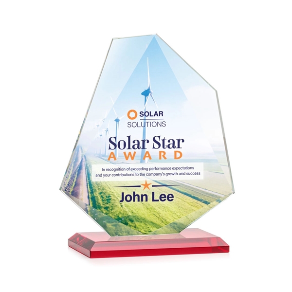 Picton VividPrint™ Award - Red... from ASI 84592 St Regis Group / St Regis