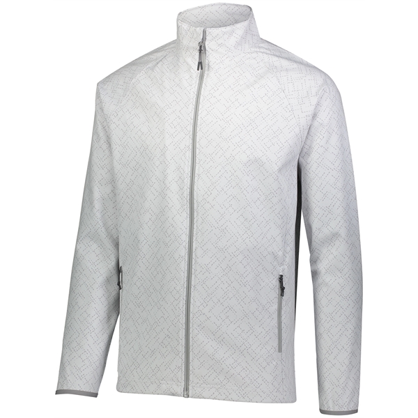 Adult Featherlight Soft Shell Jacket with 100% bonded polyester.... from ASI 37461 Augusta Sportswear / Holloway Sportswear